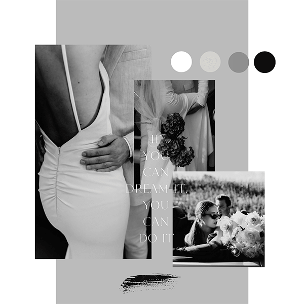 Moodboard - Blanc et Noire Moodboard - Blanc et Noire
