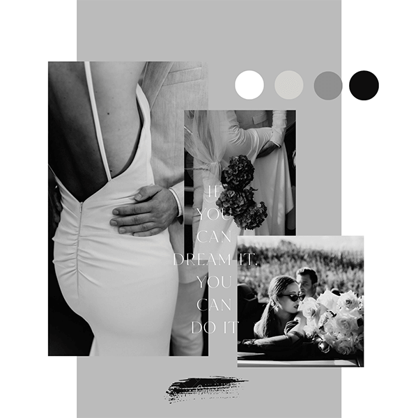 Moodboard - Blanc et Noire